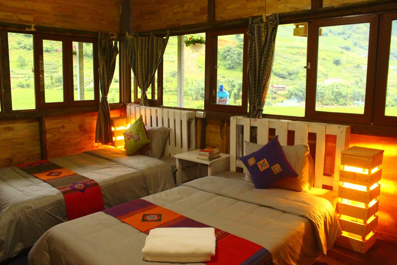 Sapa Terrace View Homestay Exterior foto
